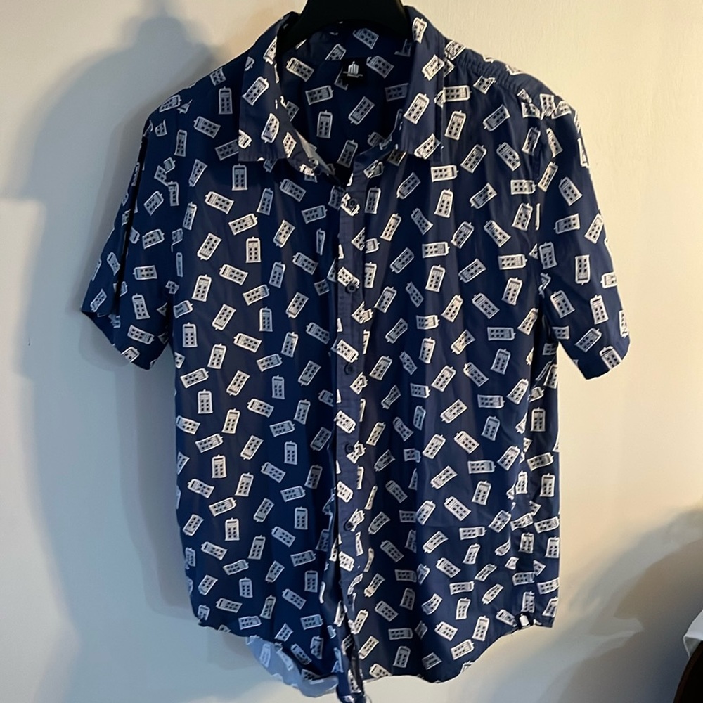Hot Topic Mens Dr Who shirt XL
